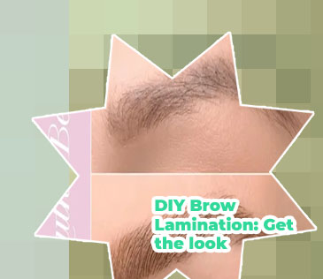 Diy laminated brows