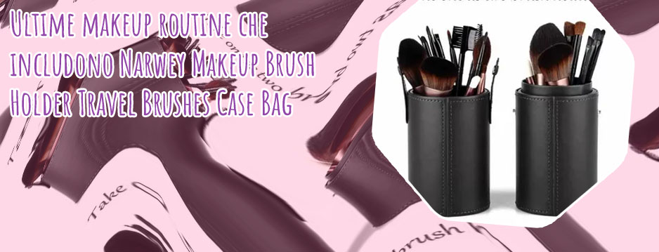 Makeup brush holder travel