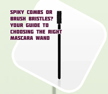 Mascara wand with no bristles