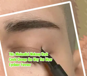 Minimal eyeliner