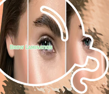 Natural eyebrow lamination