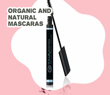 Organic blue mascara