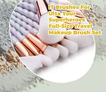 Soft makeup brushes